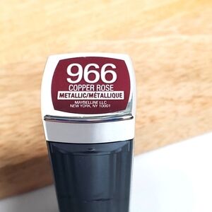 Copper Rose #4 Maybelline Mettalic Lipstick